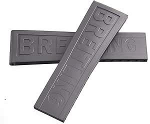 breitling 245s strap|Genuine Breitling 24mm x 20mm Silver Rubber Watch Band .